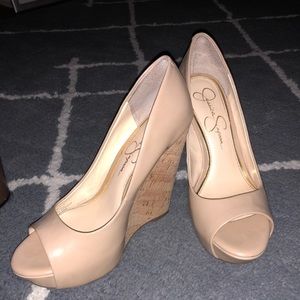 Jessica Simpson Wedges 7.5